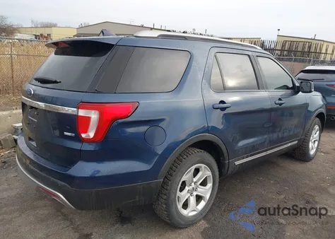 2016 Ford Explorer Xlt z USA, uszkodzony, nr VIN 1FM5K8DH7GGB10927